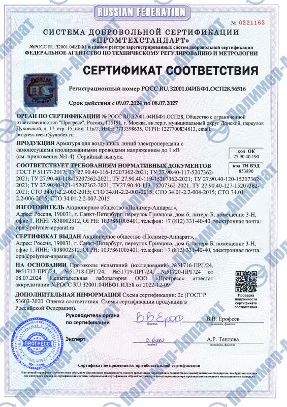 СИП арматура 0,4 кВ