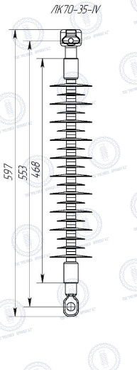 Изолятор ЛК-70/35 